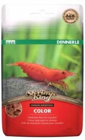 Dennerle ShrimpKing Color пластинки для яркой окраски креветок, 30 г