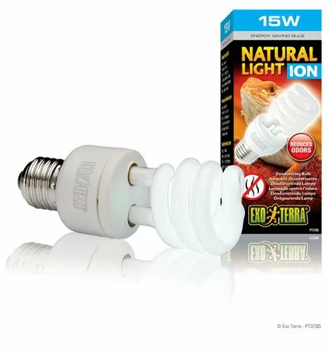Exo Terra Natural Light ION лампа для ионизации террариума, 15 Вт