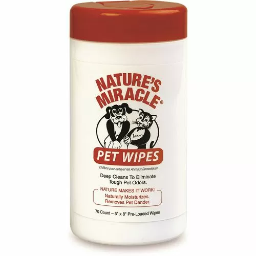 NM Pet Wipes Салфетки влажные очищающие для собак и кошек, 70 шт.