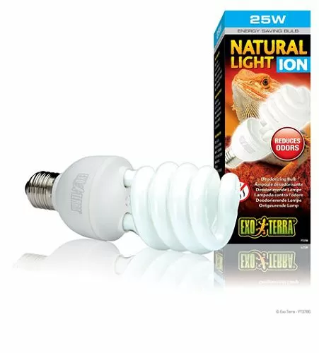 Exo Terra Natural Light ION лампа для ионизации террариума, 25 Вт
