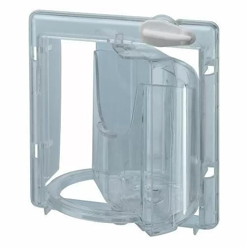 Кормушка Ferplast BRAVA 1 вращающаяся для птиц, прозрачная, 8,5x9,5x6,8 см