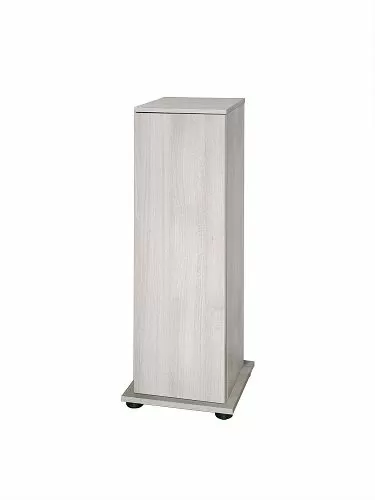 Подставка Biodesign для Q-SCAPE 20/Q-SCAPE OPTI 22.5, одна дверка, беленый дуб, 34х34х98 см