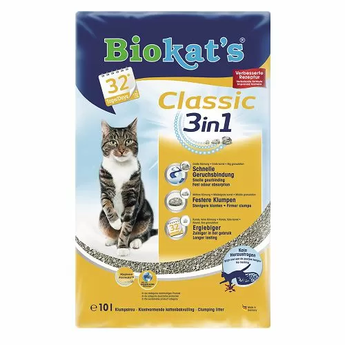 Наполнитель Biokat’s «Classic 3 в 1» для кошачьего туалета