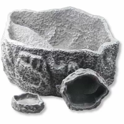 Кормушка JBL Reptil Bar GREY XXL для рептилий, серая, 30 х 25 х 12 см Кормушка JBL Reptil Bar GREY XXL для рептилий, серая, 30 х 25 х 12 см
