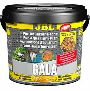 Основной корм JBL Gala премиум для пресноводных аквариумных рыб, хлопья 5,5 л Основной корм JBL Gala премиум для пресноводных аквариумных рыб, хлопья 5,5 л