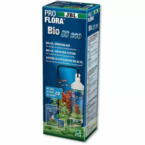 JBL ProFlora bio80 eco2 BioCO2-система с пополняемым баллоном для аквариумов 12-80 л JBL ProFlora bio80 eco2 BioCO2-система с пополняемым баллоном для аквариумов 12-80 л