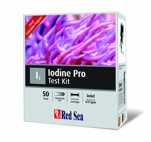 Red Sea Йод Про тест колориметрический, 50 измерений Red Sea Йод Про тест колориметрический, 50 измерений