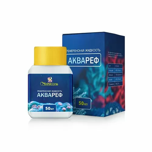 Марисоль Жидкость для калибровки рефрактометров и аквариумных тестов, 50 мл