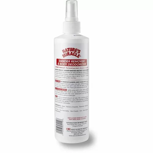 NM Dander Remover&Body Deodorizer Спрей для очищения шерсти животных, 473 мл