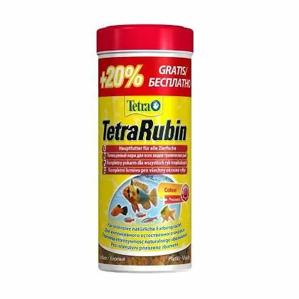 TetraRubin корм для усиления окраса, хлопья 300 мл (250мл + 20%) TetraRubin корм для усиления окраса, хлопья 300 мл (250мл + 20%)
