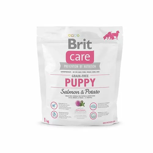 Корм Brit Care Salmon&Potato Puppy для щенков, лосось и картофель Корм Brit Care Salmon&Potato Puppy для щенков, лосось и картофель