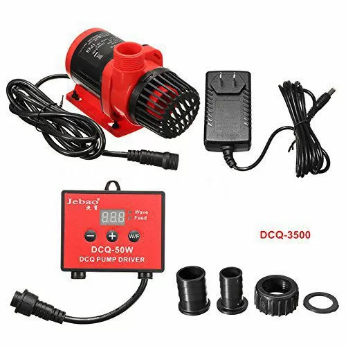 Подъемная помпа Jecod DCQ-3500 с контроллером, 28 Вт, 3000 л/ч, h воды 3 м