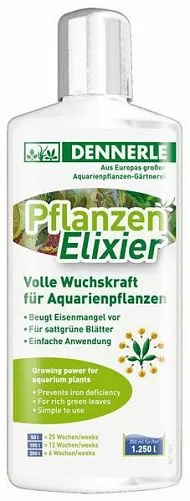 Dennerle Plant Elixir универсальное удобрение для всех аквариумных растений, 500 мл