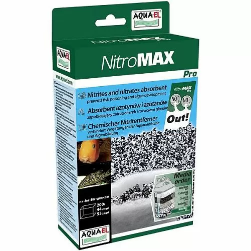 Наполнитель для фильтров Aquael NitroMAX Pro ионнообменная смола, 3x100 мл Наполнитель для фильтров Aquael NitroMAX Pro ионнообменная смола, 3x100 мл