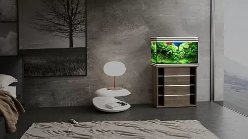 Пресноводный аквариум с тумбой STELLEX AQUA 135, 135 л, 81x38x132 см