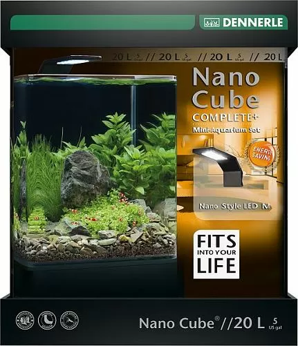 Аквариум Dennerle NANOCube Complete+ Style LED, 20 л