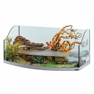 Палюдариум Ferplast JAMAICA 110 SCENIC серебристый, полукруглый, 230 л