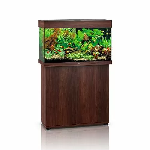 Комплект аквариум с тумбой Juwel Rio 125 Aquarium Set LED, темное дерево Комплект аквариум с тумбой Juwel Rio 125 Aquarium Set LED, темное дерево