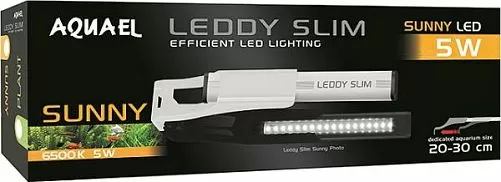 Светильник Aquael LEDDY SLIM SUNNY для аквариума 20-30 см, 5 Вт