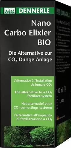 Dennerle Nano Carbo Elixier BIO жидкое удобрение для аквариума, 100 мл