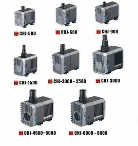 Погружной насос SUNSUN CHJ-900&nbsp;с&nbsp;регулятором потока, 20&nbsp;Вт, 900&nbsp;л/ч, подъем воды 1,5&nbsp;м