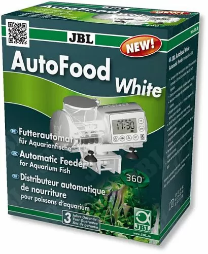 JBL AutoFood WHITE автоматическая кормушка для аквариумных рыб, белая JBL AutoFood WHITE автоматическая кормушка для аквариумных рыб, белая