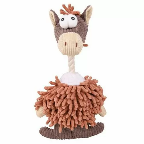 Игрушка TRIXIE "Ослик мохнатый", 28 см, текстиль