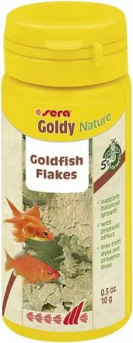 Основной корм Sera GOLDY для мелких золотых рыб, хлопья 50 мл Основной корм Sera GOLDY для мелких золотых рыб, хлопья 50 мл
