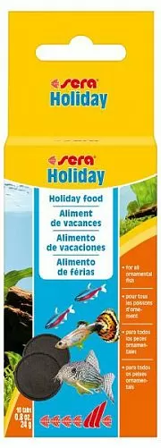 Sera Holiday корм «выходного дня», 10 таб.