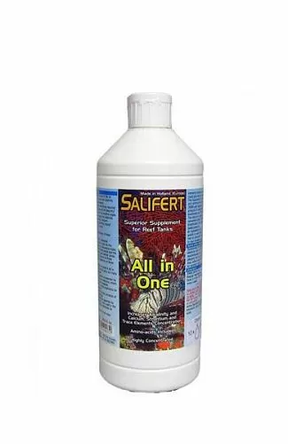 Добавка Salifert All in One для морского аквариума, 1 л