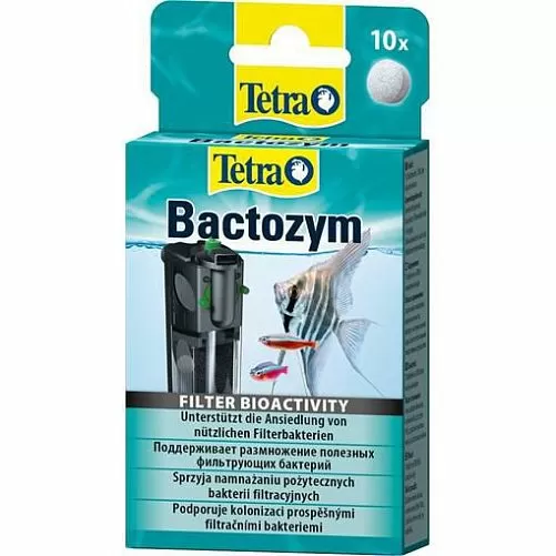 Кондиционер Tetra BACTOZUM с культурой бактерий, на объем 1000 л, 10 капсул