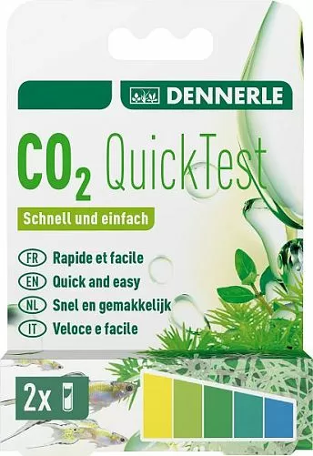 Тест Dennerle CO2 QuickTest для мгновенного измерения CO2, 2 шт. Тест Dennerle CO2 QuickTest для мгновенного измерения CO2, 2 шт.