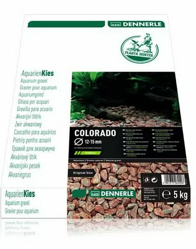 Dennerle Nature Gravel PlantaHunter Colorado натуральный гравий для аквариума, фракция 12-15 мм, 5 кг