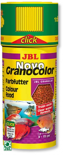 JBL NovoGranoColor основной корм для яркой окраски рыб, гранулы 250 мл JBL NovoGranoColor основной корм для яркой окраски рыб, гранулы 250 мл