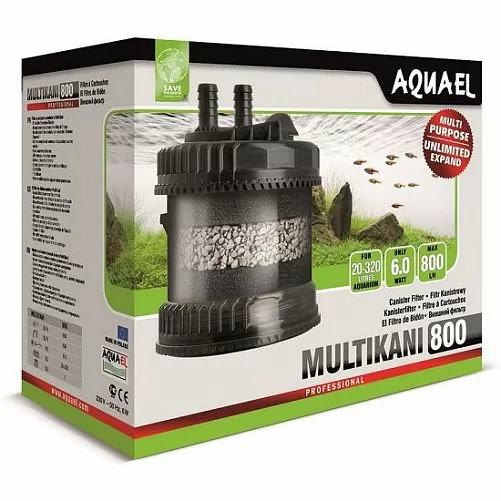 Aquael Multi Kani внешний фильтр для аквариума, 800 л/ч Aquael Multi Kani внешний фильтр для аквариума, 800 л/ч