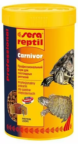 Sera Reptil Profess. Carnivor корм для плотоядных рептилий, 100 мл