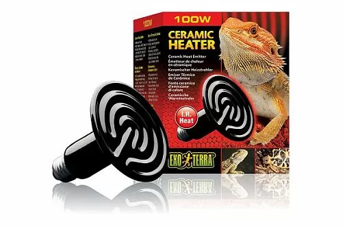Тепловой керамический излучатель Exo Terra Ceramic Heater, диаметр 8,5 см, 100 Вт