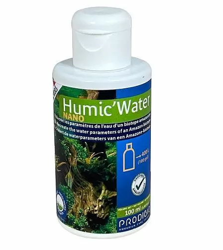 Добавка Prodibio Humic'Water Nano для воссоздания параметров воды амазонского биотопа, 100 мл
