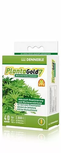 Dennerle PlantaGold 7 стимулятор роста для всех аквариумных растений, капсулы, 40 шт.