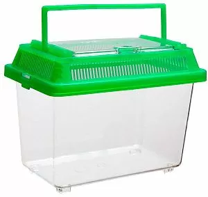 Переноска Barbus с пластиковой крышкой 18х11×13,5 см