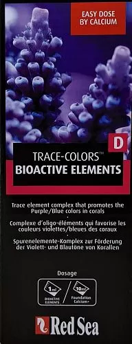 Red Sea Coral Colors D добавка микроэлементов для кораллов, 500 мл