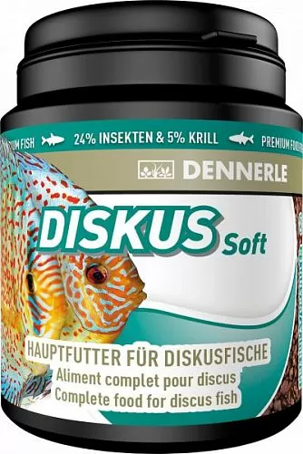 Dennerle Discus Soft основной корм для дискусов, 450 г Dennerle Discus Soft основной корм для дискусов, 450 г