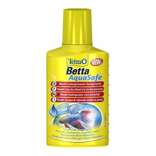 Кондиционер Tetra Betta AquaSafe для бойцовых рыб, 100 мл Кондиционер Tetra Betta AquaSafe для бойцовых рыб, 100 мл
