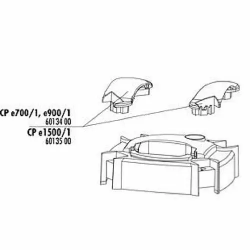 JBL Ручка на голове фильтра CristalProfi e1500, 2 шт., арт. 6013500