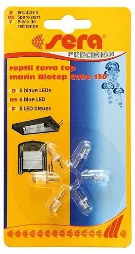 Светодиоды для Biotop LED Cube синие, 6 шт.