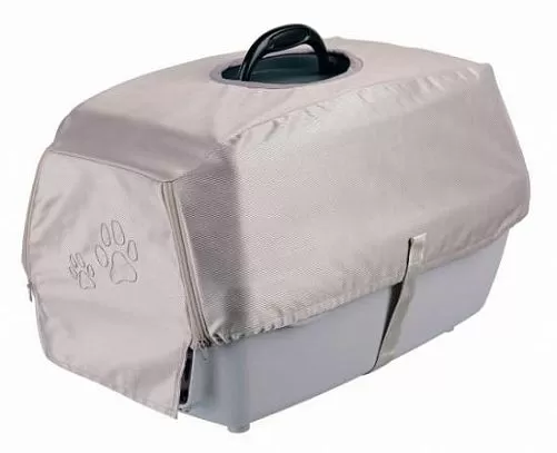 Чехол TRIXIE для переноски Capri 1, 45х27х30 см, серебряный