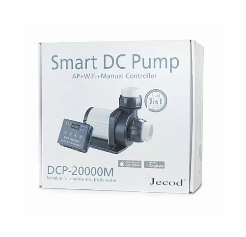 Помпа подъемная Jebao DCP-20000M для пресной и морской воды, 165 Вт, 20000 л/ч, высота подъема 9,5 м