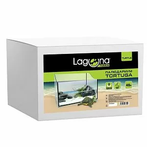 Палюдариум Laguna Tortuga, 48 л, 550х350×370 мм