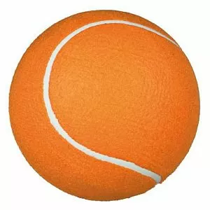 Игрушка TRIXIE теннисный мяч, D 22 см, оранжевый