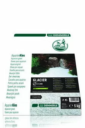 Dennerle Nature Gravel PlantaHunter Glacier натуральный гравий для аквариума, фракция 2-4 мм, 5 кг